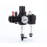 Norgren BL72-221G. Excelon box set (FRL), G1/4, purga manual, elemento filtrante de 40µm, con válvula de corte