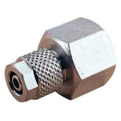 Norgren 242260638. Racores de espiga y tuerca Serie 24 - conexión recta tubo-rosca hembra BSP cilíndrica