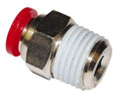 Norgren C01250618. Straight adaptor - male/taper