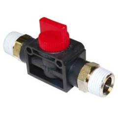 Norgren C01GG1818. Hand Valve Thread to Thread - taper