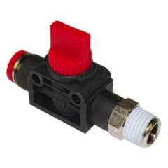 Norgren C01GJ1048. Hand Valve Thread to Tube - taper