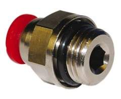 Norgren C02250605. Straight adaptor - male/parallel