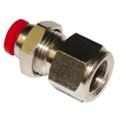 Norgren C02320418. Straight adaptor - female/parallel