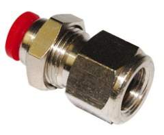 Norgren C02320638. Straight adaptor - female/parallel