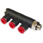 Norgren C0C510828. Pneufit C Triple Swivel Elbow Banjo Adaptor BSPP