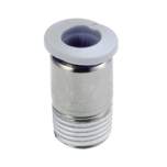 Norgren M012A0618. Straight Adapt -hex 6mm OD R1/8"