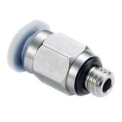 Norgren M02250303. Straight Adapt Male pll 3mm OD M3 Thread