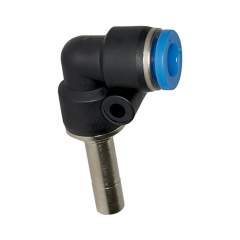 Riegler 109105.Push-in L-connector, Plug nipple 4 »Blue Series« mini, hose Ø 4