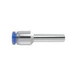 Riegler 109102.Str. push-in connector, hose Ø3, plug nip. 4, »Blue Series« mini