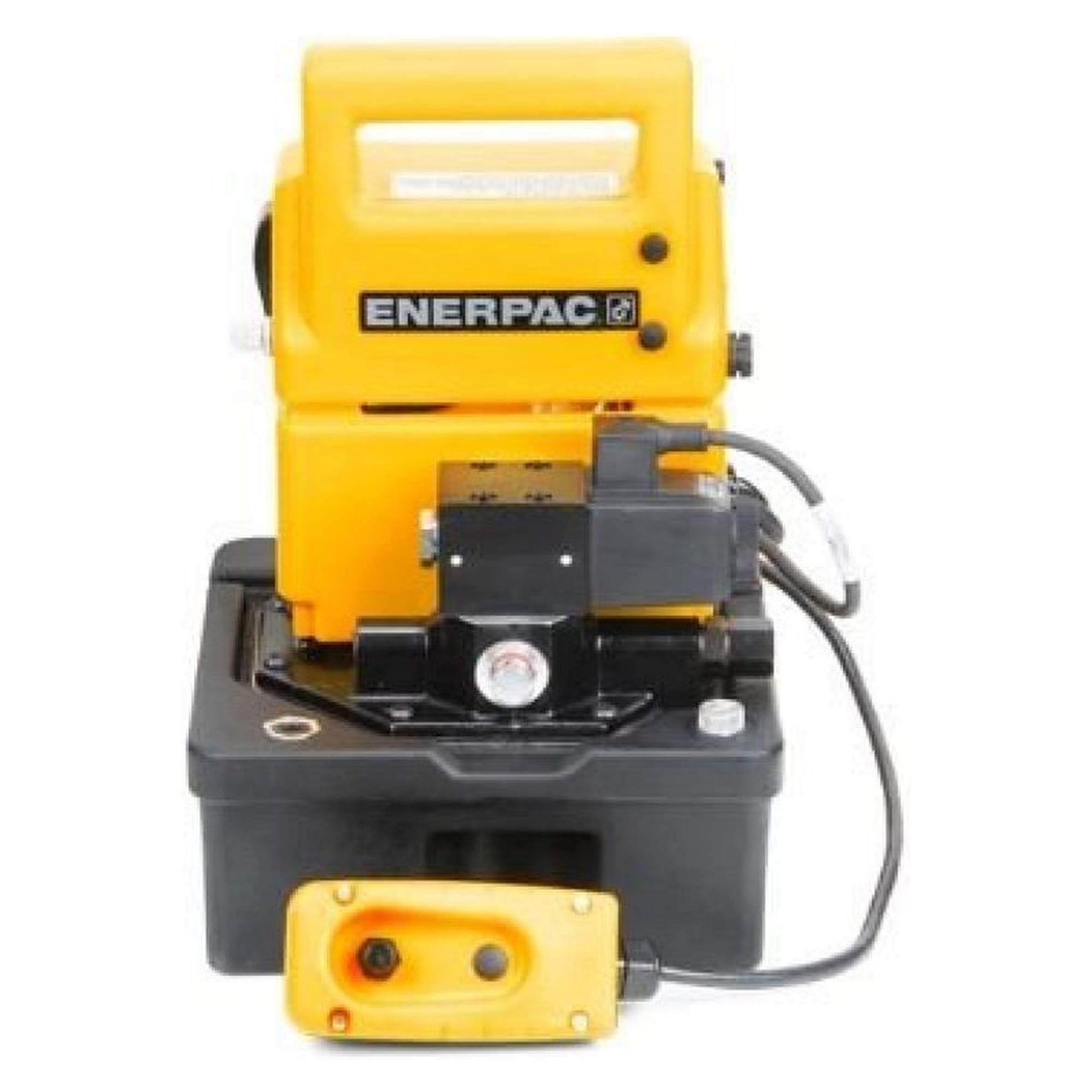 Hydraulik-Elektropumpe, zweistufig, Ablassventil, 230 V - Enerpac PUD1100E
