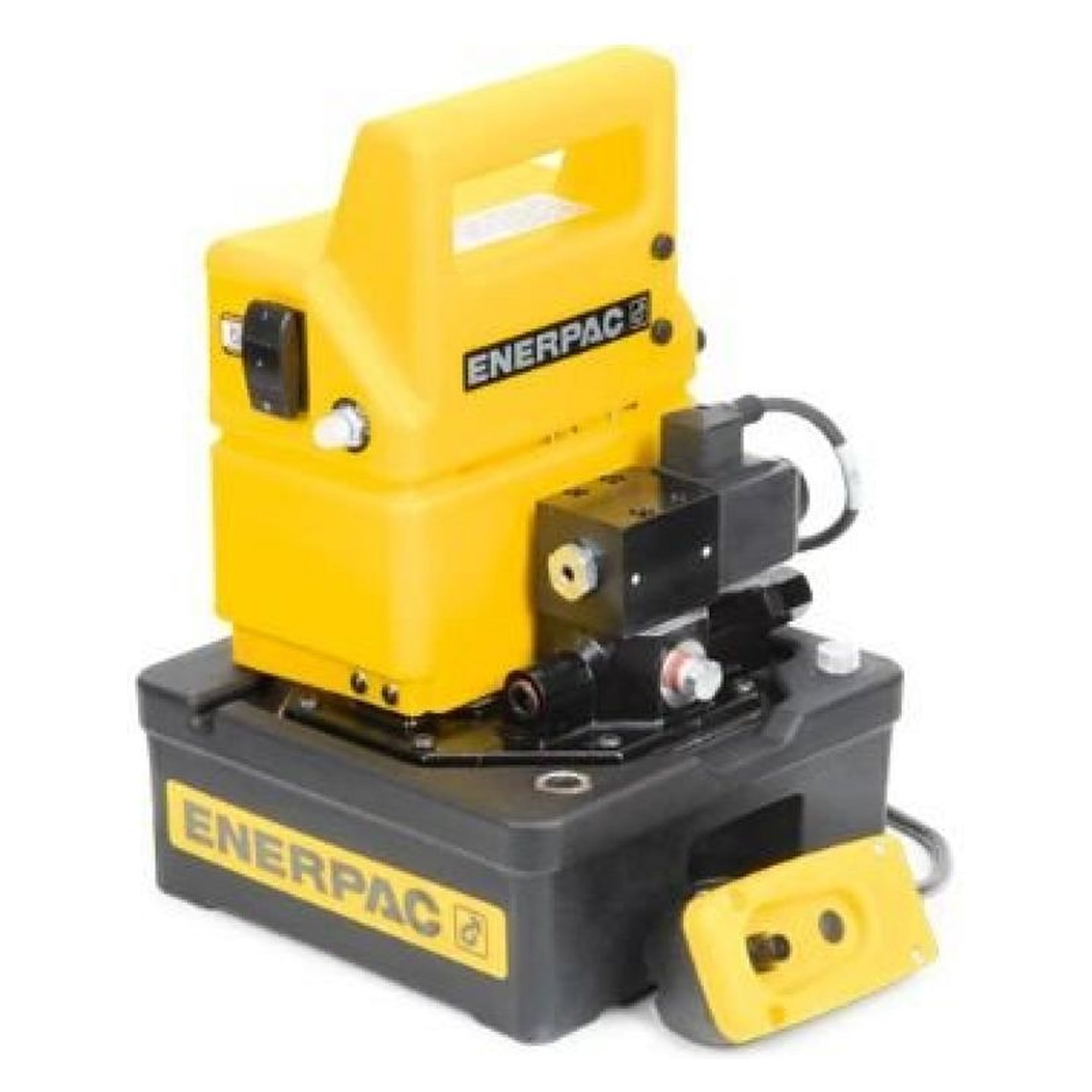 Hydraulik-Elektropumpe, zweistufig, Ablassventil, 230 V - Enerpac PUD1100E