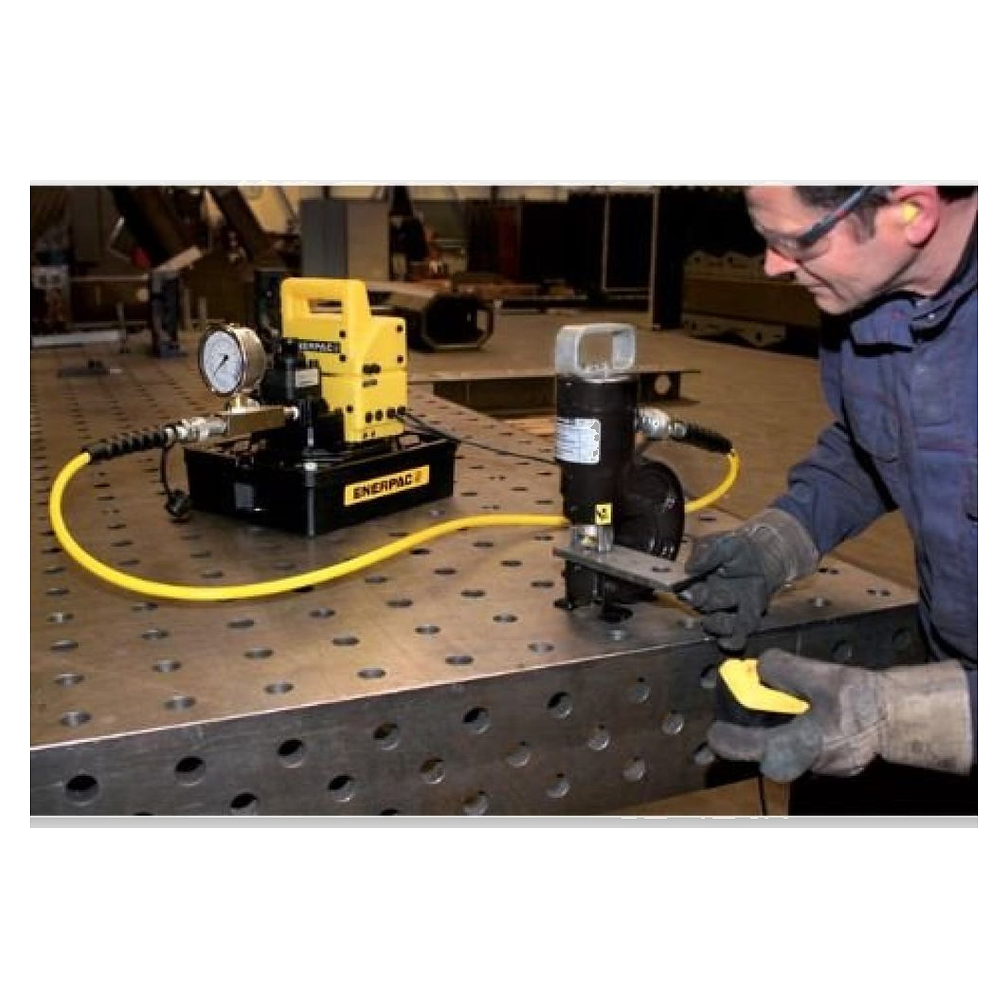 Hydraulischer Stanzstempel- und Matrizensatz, 35 t - Enerpac MSP351