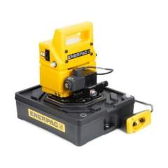 Enerpac PUD1301E, Dos velocidades, Bomba hidráulica eléctrica económica, 3/2 válvula de solenoide, 230V, Para usar con cilindros de simple acción