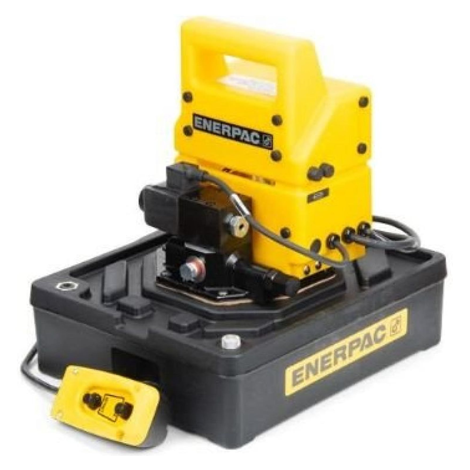 Hydraulik-Elektropumpe, zweistufig, 3/2-Elektromagnetventil, 230 V - Enerpac PUD1301E