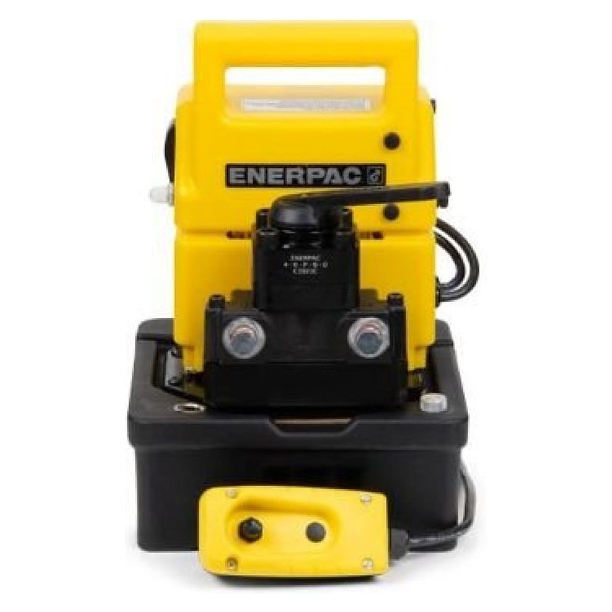 Electric Hydraulic Pump, Two-Speed, 4/3 Manual Valve, 115 V - Enerpac PUJ1400B