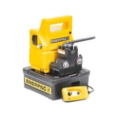 Enerpac PUJ1400B, Zweistufig, Kompakt Hydraulische Elektropumpen, 4/3 Handventil, 115V, für den Einsatz mit doppeltwirkenden Zylindern