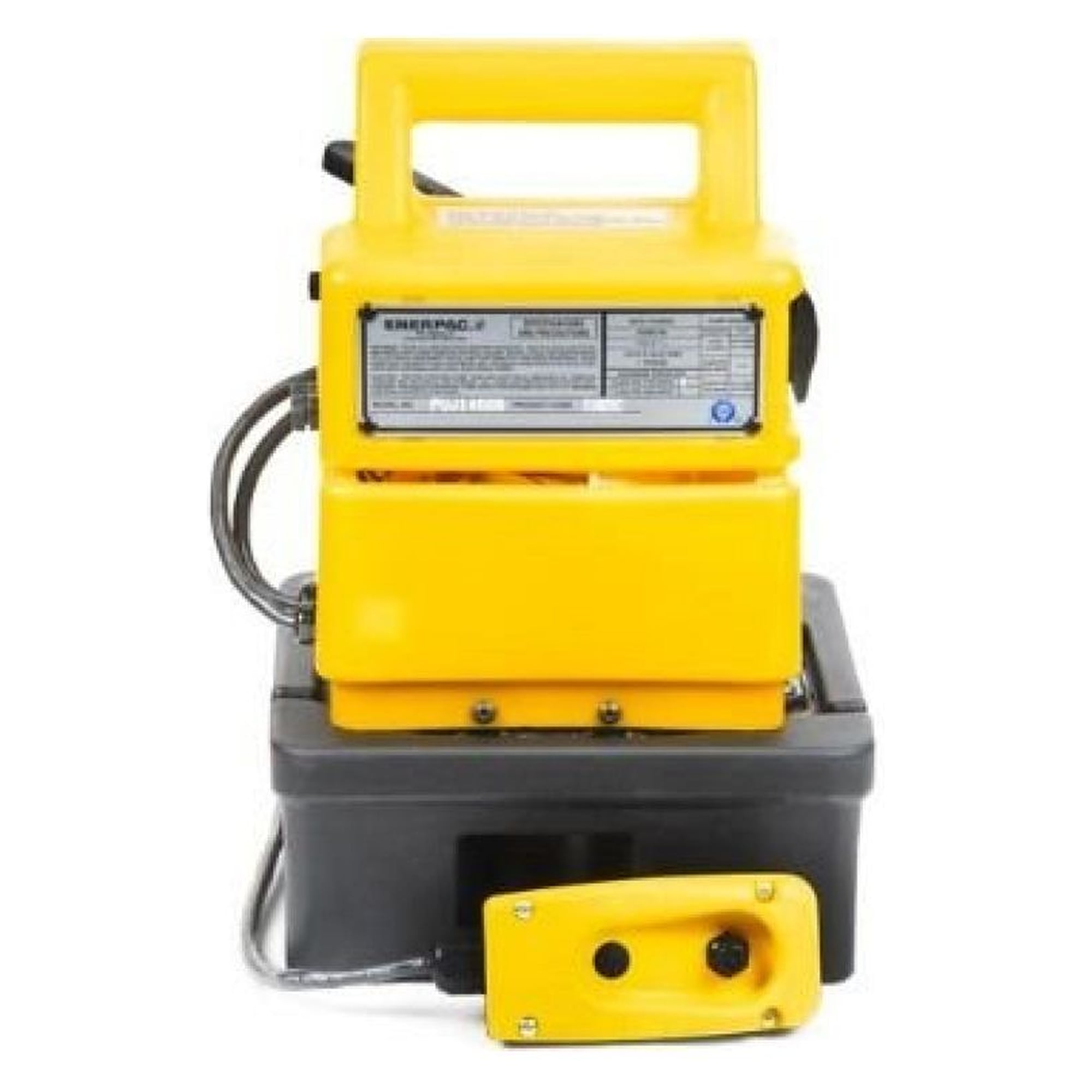 Electric Hydraulic Pump, Two-Speed, 4/3 Manual Valve, 115 V - Enerpac PUJ1400B