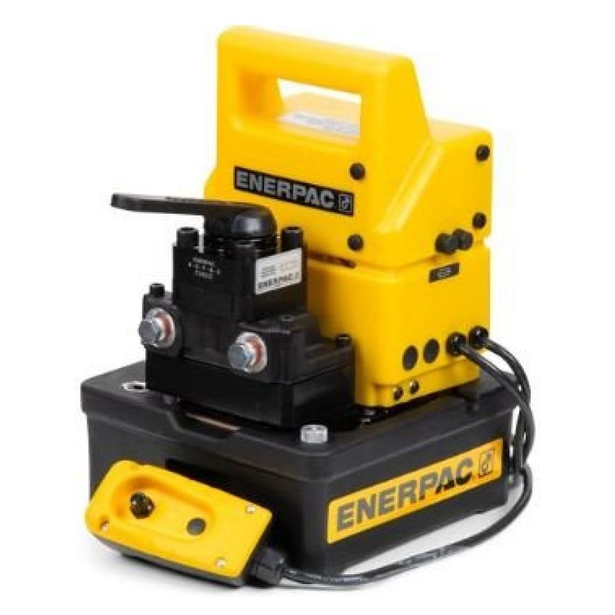 Electric Hydraulic Pump, Two-Speed, 4/3 Manual Valve, 115 V - Enerpac PUJ1400B