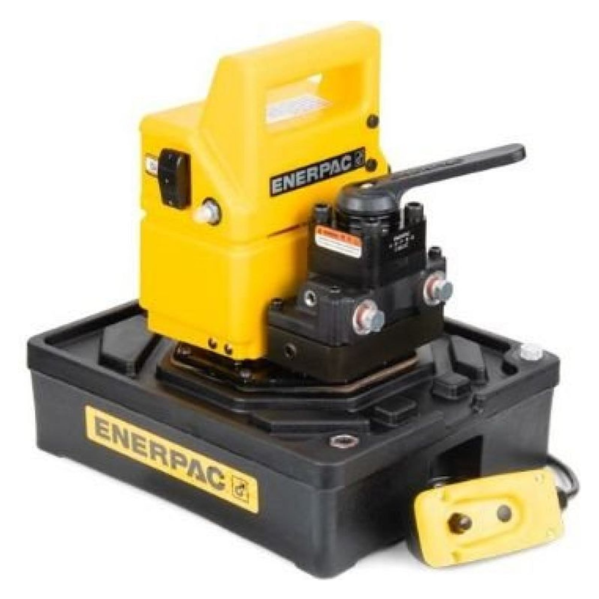 Hydraulik-Elektropumpe, zweistufig, 4/3-Handventil, 230 V - Enerpac PUJ1401E