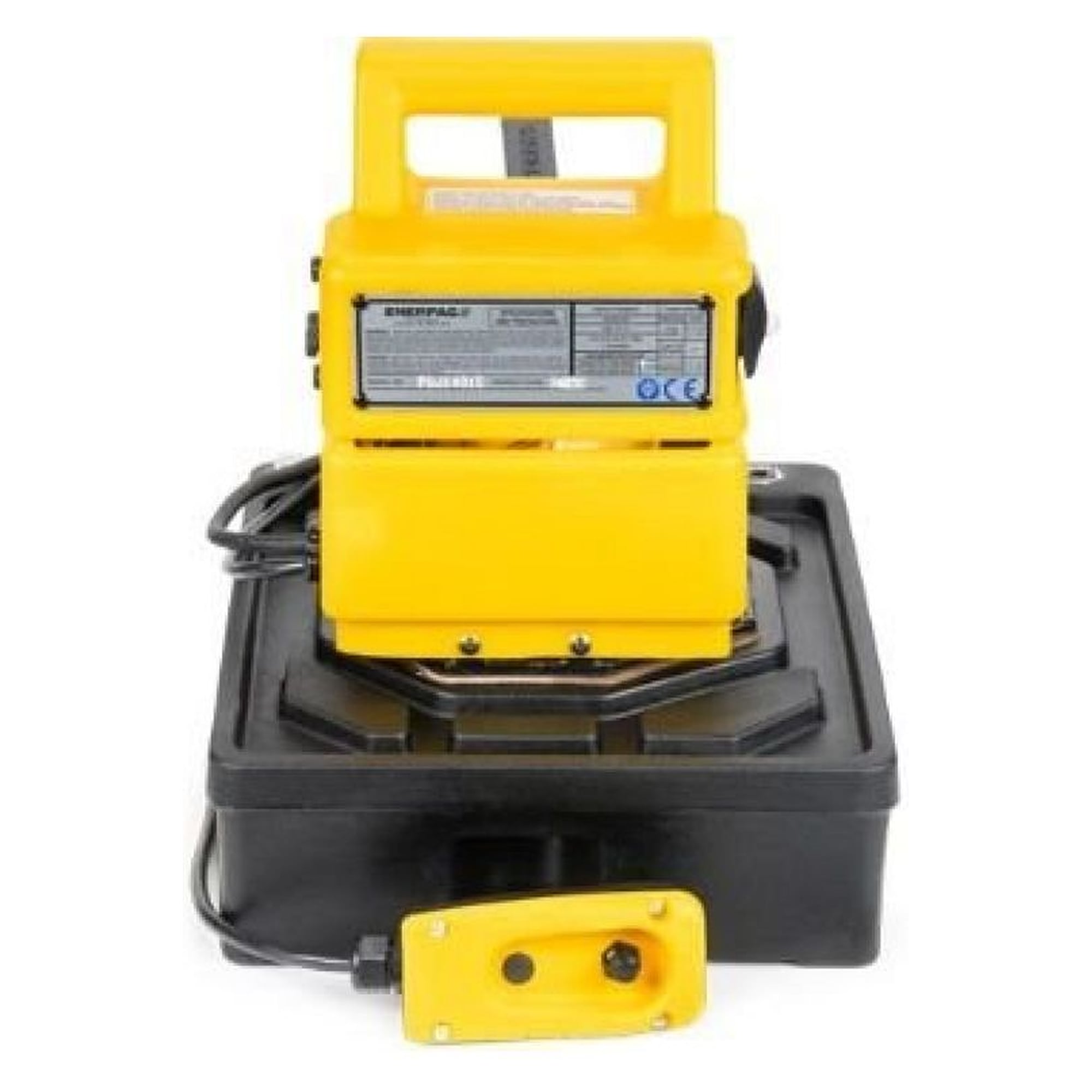 Hydraulik-Elektropumpe, zweistufig, 4/3-Handventil, 230 V - Enerpac PUJ1401E