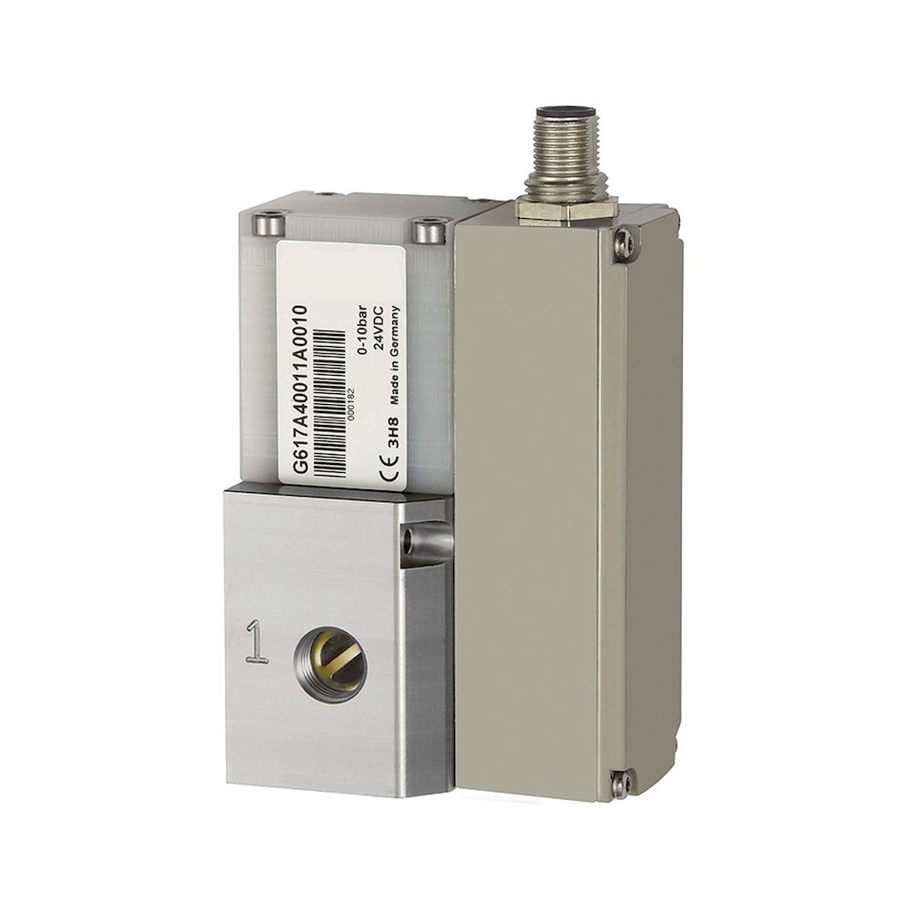 Riegler 135885.Proportional control valve »sentronic LP«, 24 V DC, G 1/4, DN 4