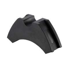 Stauff 1130007897. Zylinderrohrschelle Elastomer 73SH schwarz