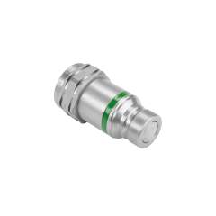 Stauff 6100175623. Steckkupplung Stecker BG 1 - Nennweite 6,3 08 L flachdichtend ISO 16028 NBR+PU+PTFE Dichtung