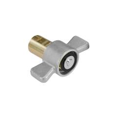 Stauff 6100074326. screw to connect coupl. female BG 6 - Nominal Size 19 NPTF-female thread 1/2"-14 NPTF wing style NBR+PTFE sealing