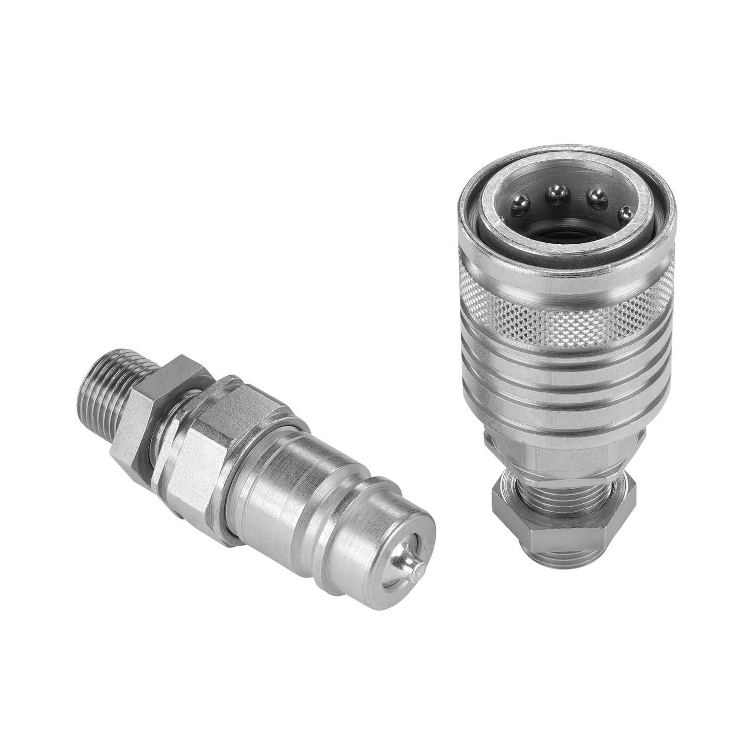 Stauff 2012031542. push to connect coupl. female BG 1 - Nominal Size 6,3 BSPP-male thread G 1/4" NBR+PTFE sealing