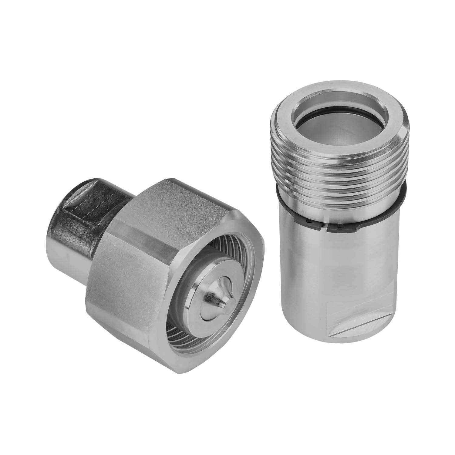 Stauff 6100074107. screw to connect coupl. male BG 2 - hose size 10 BSPP-female thread G 3/8" NBR sealing