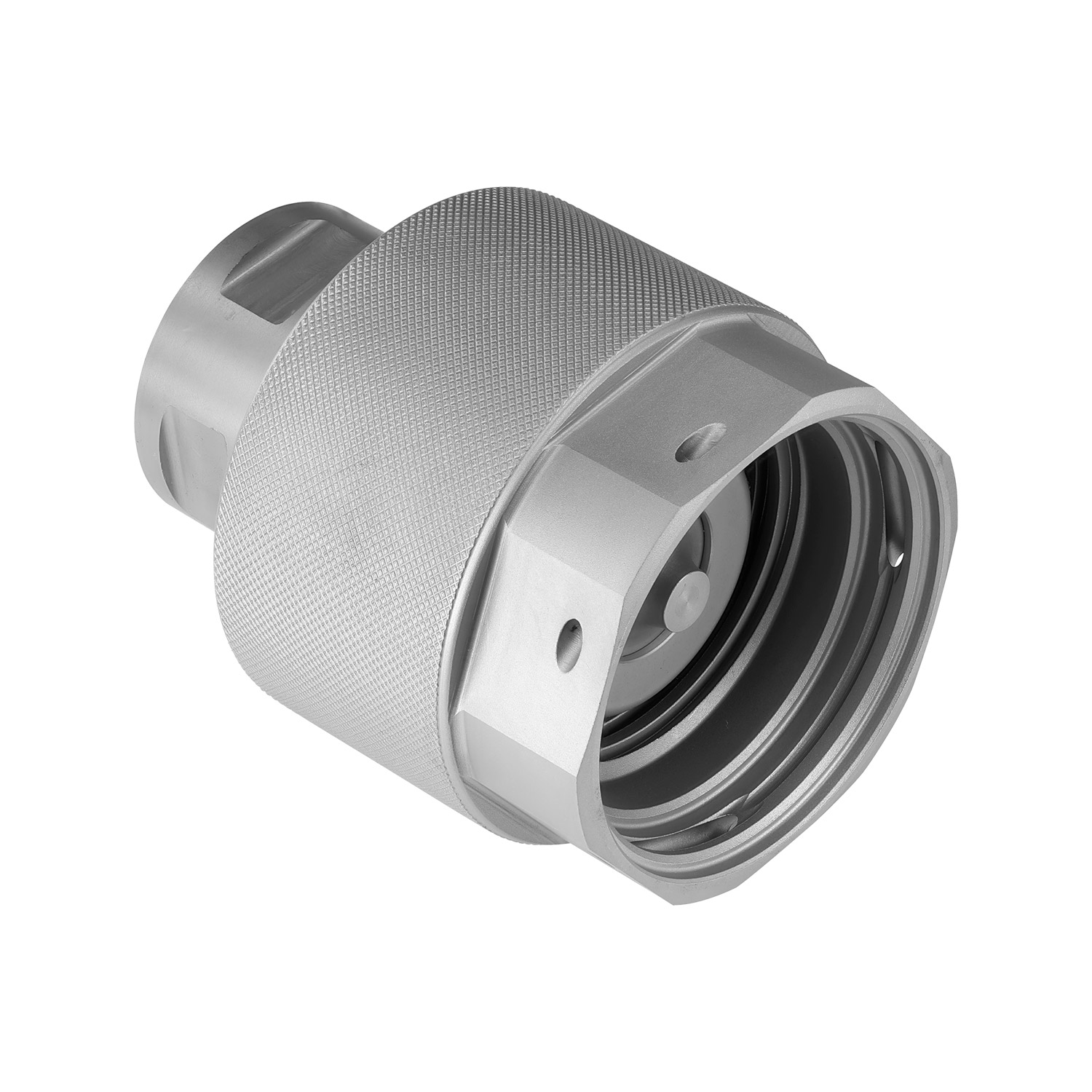 Stauff 6100069652. Screw-to-connect coupling, male tip, nom. size DN 25, e.g. for hammer applications, female thread G1"1/4, steel, zinc/nickel coated High temperature NBR sealing