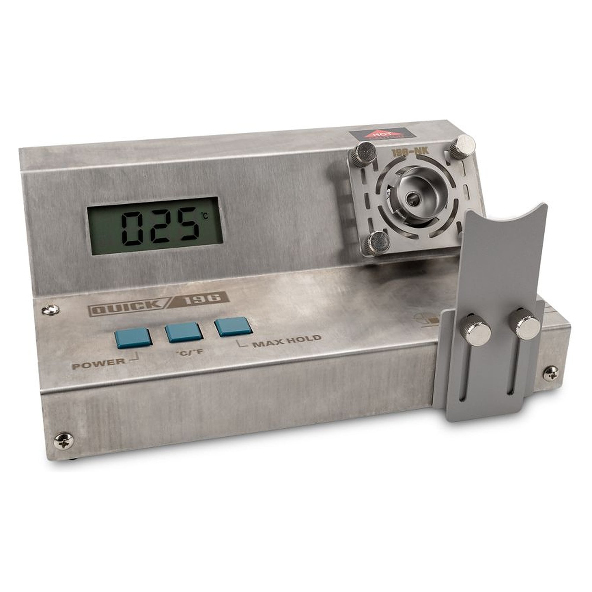 Digital-Heißluft-Thermometer 0-800°C mit Werkskalibrierprotokoll - Quick 196