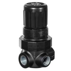 Norgren R07-200-NNKA. R07 Series general purpose pressure regulator, 1/4 PTF, 0.3-7 bar, without gauge