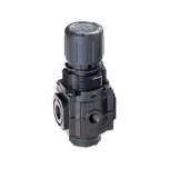 Norgren R72R-2GK-RMN. Regulador de caudal inverso Excelon, G1/4, 0,3-10 bar, sin manómetro