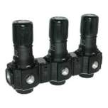 Norgren R74M-6GK-RMN. Regulador manifold estándar Excelon, G3/4, 0,3-10 bar, sin manómetro