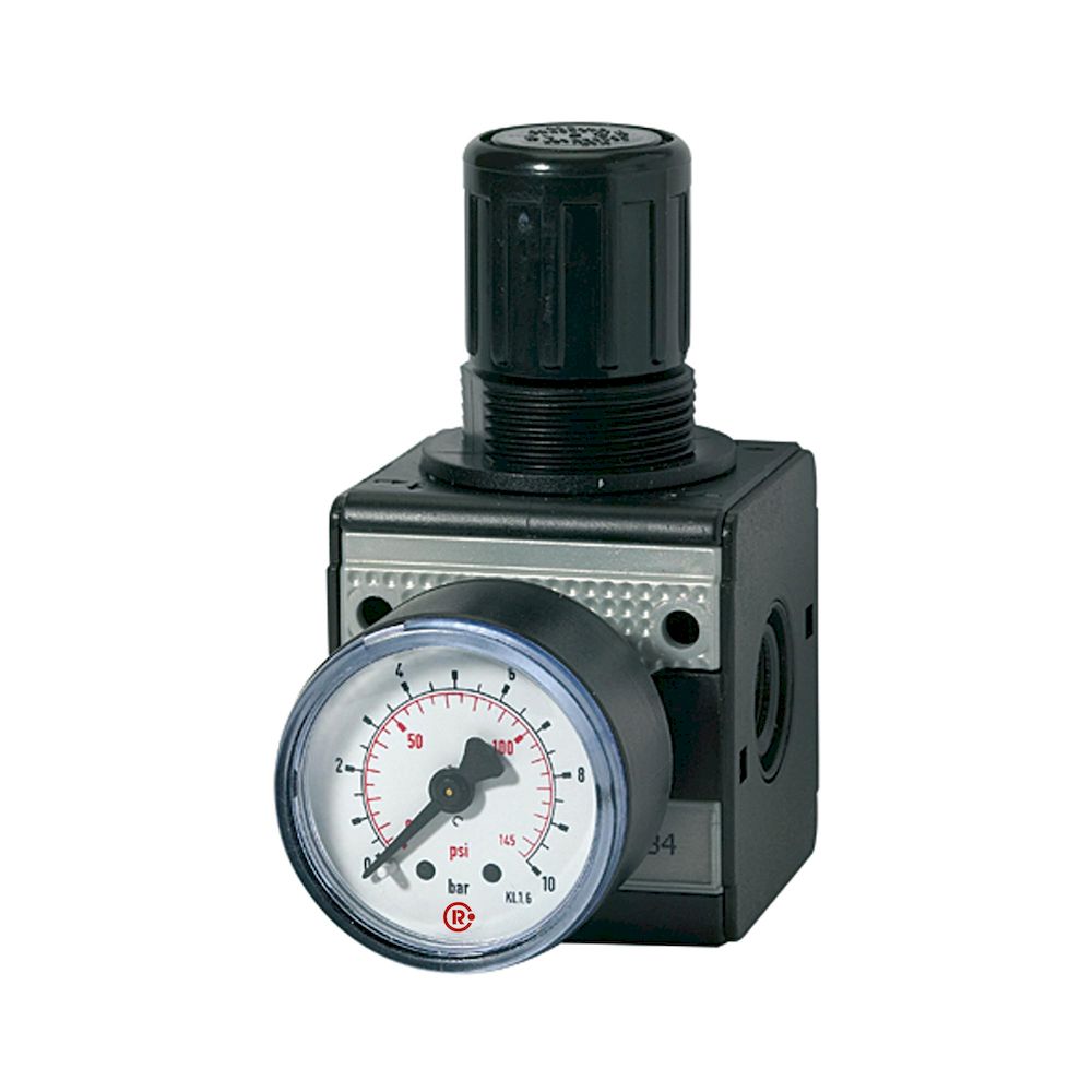 Riegler 100448.Pressure regulator »multifix«, Size 1, G 1/4, 0.1 - 3 bar