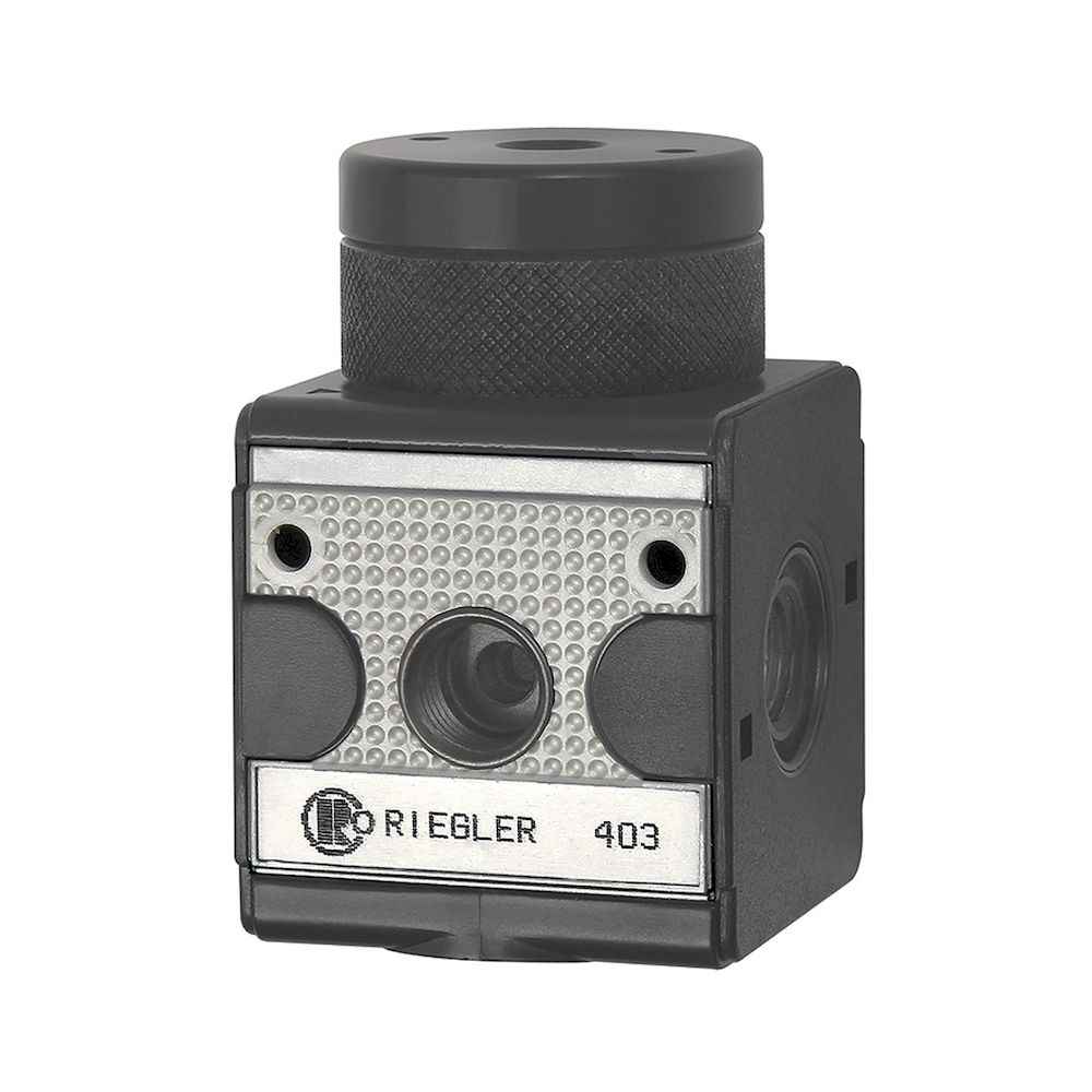 Riegler 100463.Pressure regulator pneumatic remote controlled »multifix«, G 1/2
