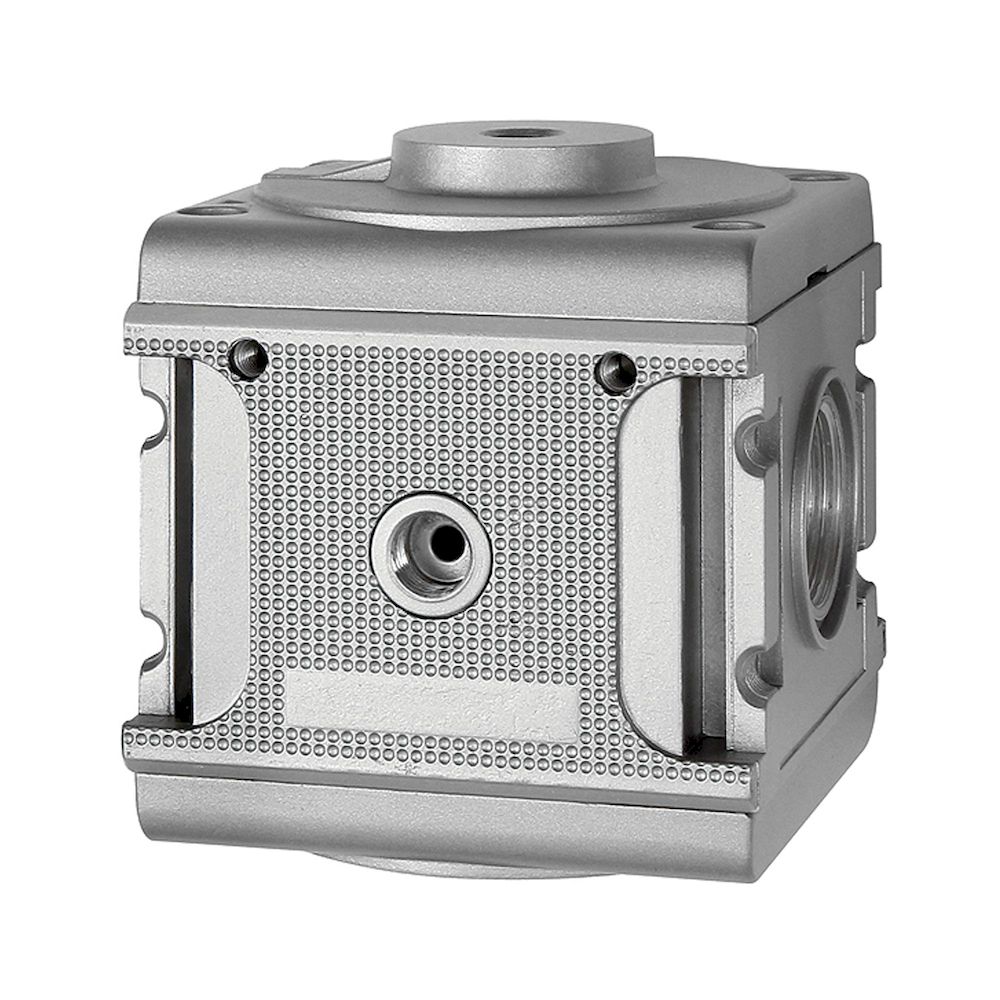 Riegler 100464.Pressure regulator pneumatic remote controlled »multifix«, G 1