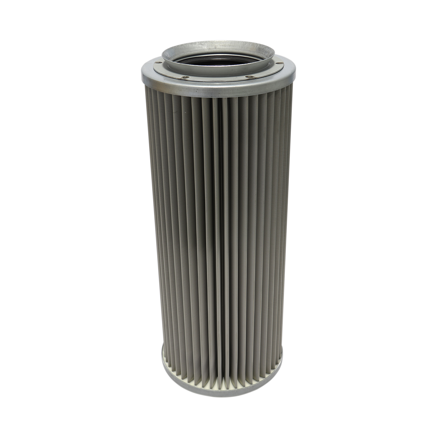 Stauff 1020001257. Replacement Filter Element for Return-Line Filters Micron Rating: 40 µm Material: Stainless Mesh Outer Diameter (mm): 129 Inner Diameter (mm): 66,8 Length (mm): 320 Sealing: NBR, β ratio >2