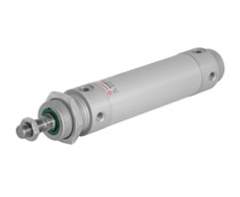 Norgren RM/55464/M/300. Roundline double acting cylinder, 63mm diameter, 300mm stroke