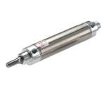 Norgren RT/57216/MC/70. Roundline double acting cylinder, 16mm diameter, 70mm stroke