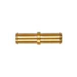 Riegler 133400.Straight hose connection supports, for hose I.D. 2 mm, brass