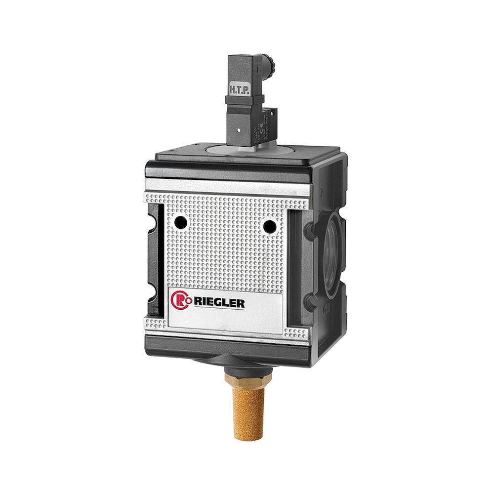 Riegler 133135.Switch valve (3/2-way valve) »multifix«, 24 V AC, Size 4, G 3/4