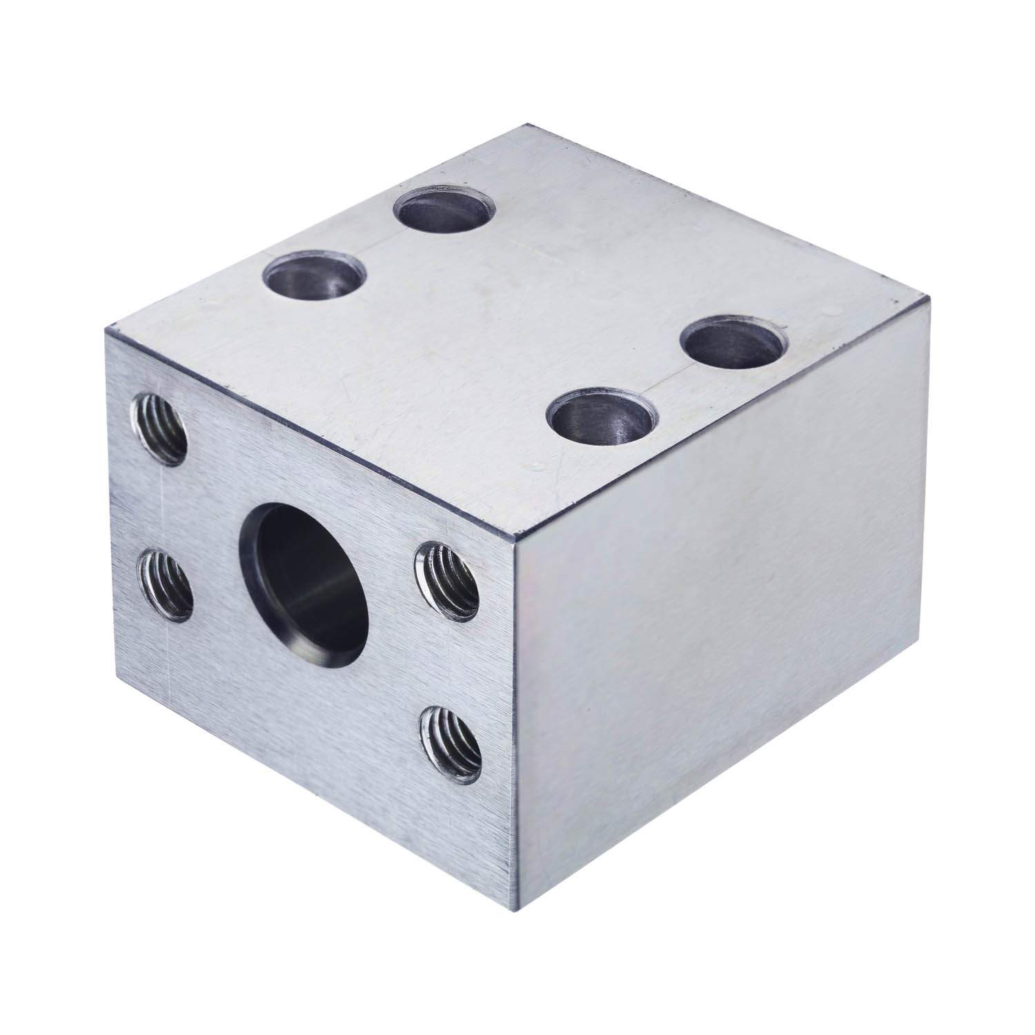 Stauff 1730001147. Einteiliger Flansch 6000 PSI T-Block Adapterausführung Größe: 2" Stahl C6F