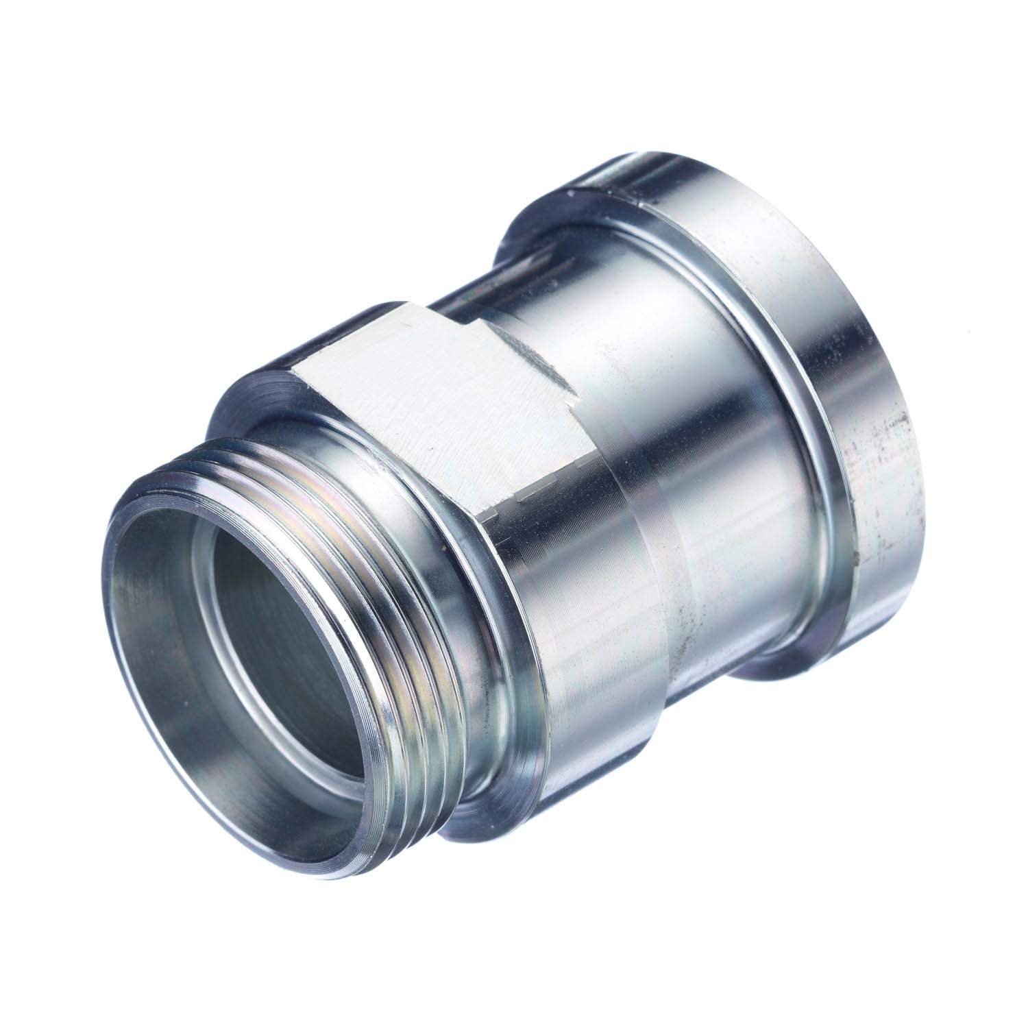 Stauff 1730000613. Flanschadapter 3000 PSI 24°-Konus (DIN2353) Größe: 1/2" Stahl C6F Version: Gerade