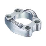 Stauff 1730000960. Vollflansch 3000 PSI mit Gewinde, Größe: 3-1/2" Stahl C6F