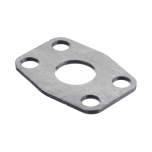 Stauff 1730001270. One-Piece Flange 3000 PSI Sandwich Plate Thread: without Size: 1/2" Carbon Steel Blank Oiled