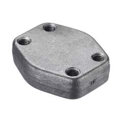 Stauff 1730001121. Verschlussgegenflansch 6000PSI Größe: 1" Stahl blank, geölt