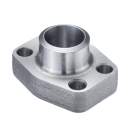 Stauff 1730000277. One-Piece Flange 3000 PSI Butt Weld Version Straight Highpressure Size: 1 1/2" Carbon Steel Blank Oiled
