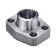Stauff 1730000869. One-Piece Flange 3000 PSI Butt Weld Version Straight Lowpressure sch40 Size: 3 1/2" Carbon Steel Blank Oiled
